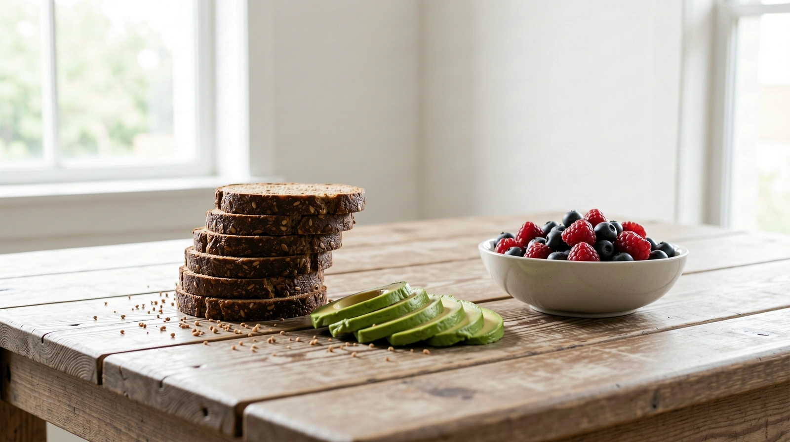 Frische Zutaten für eine ausgewogene Ernährung